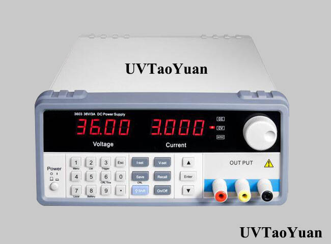 UV LED Programmable DC Power Supply 36V 3A